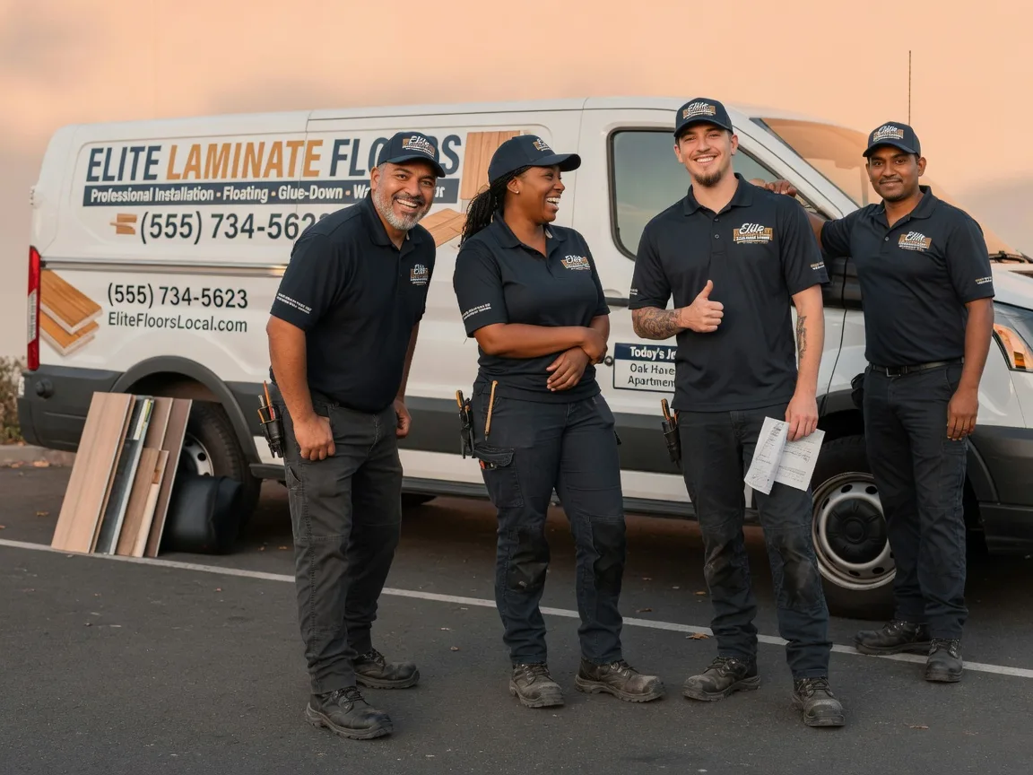 Laminate flooring installation company in Hingham, WI